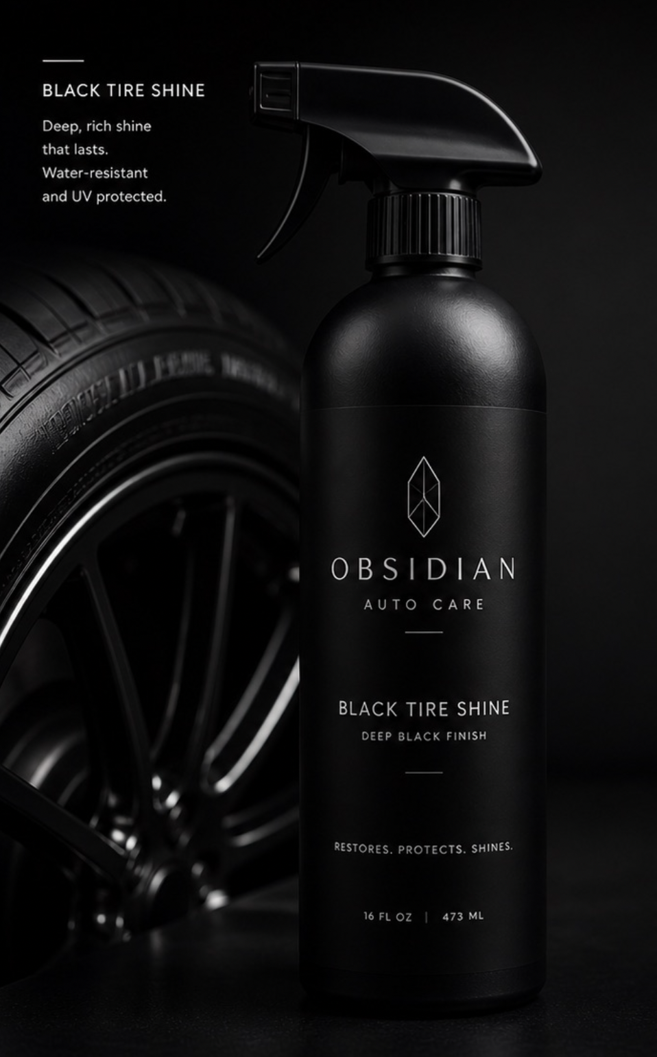 Obsidian Tire Shine